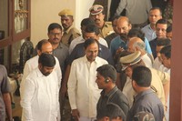 CM KCR Reaches Nandamuri Harikrishna House